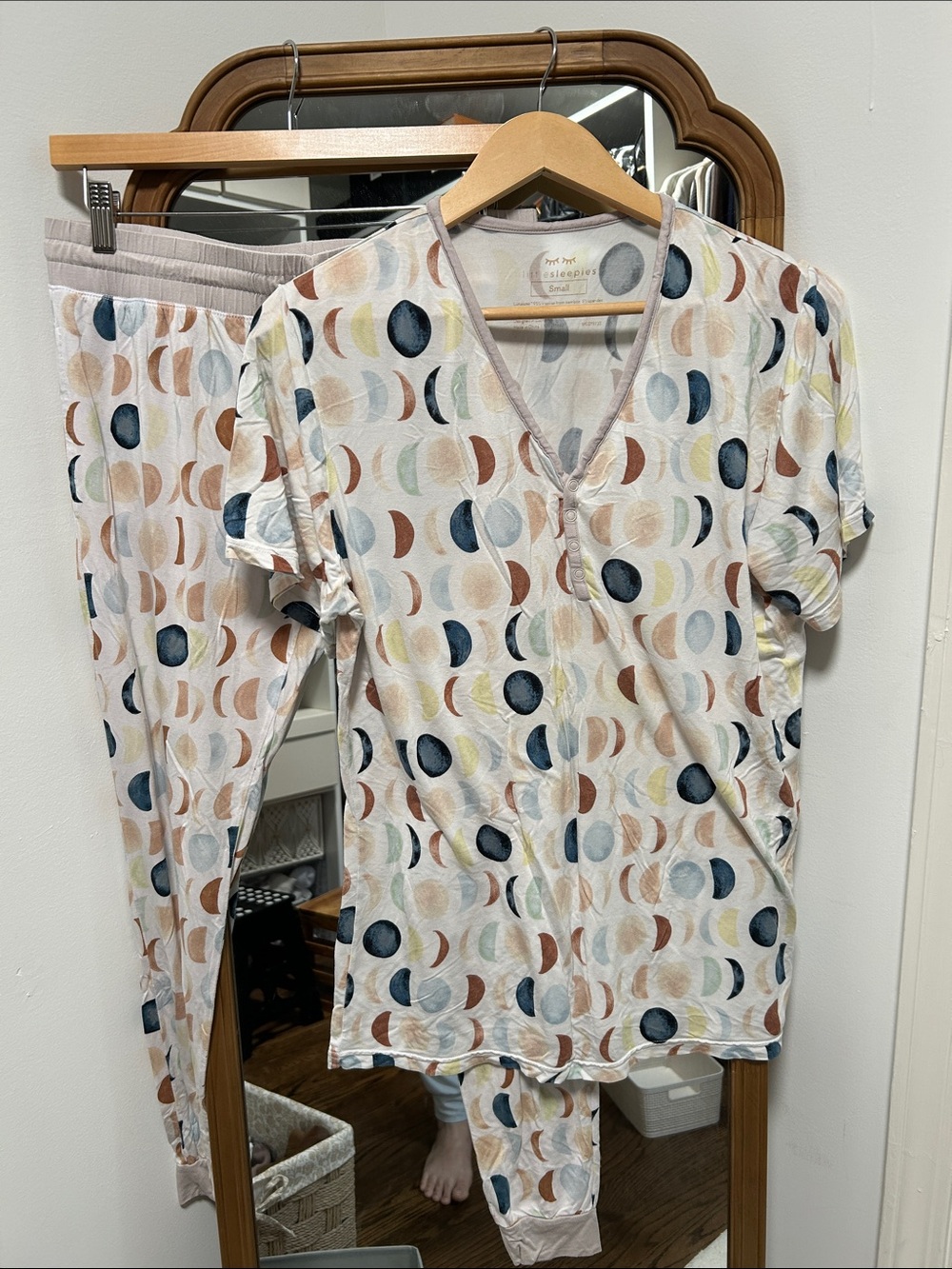 Little Sleepies Moon Phase Pajama Set
